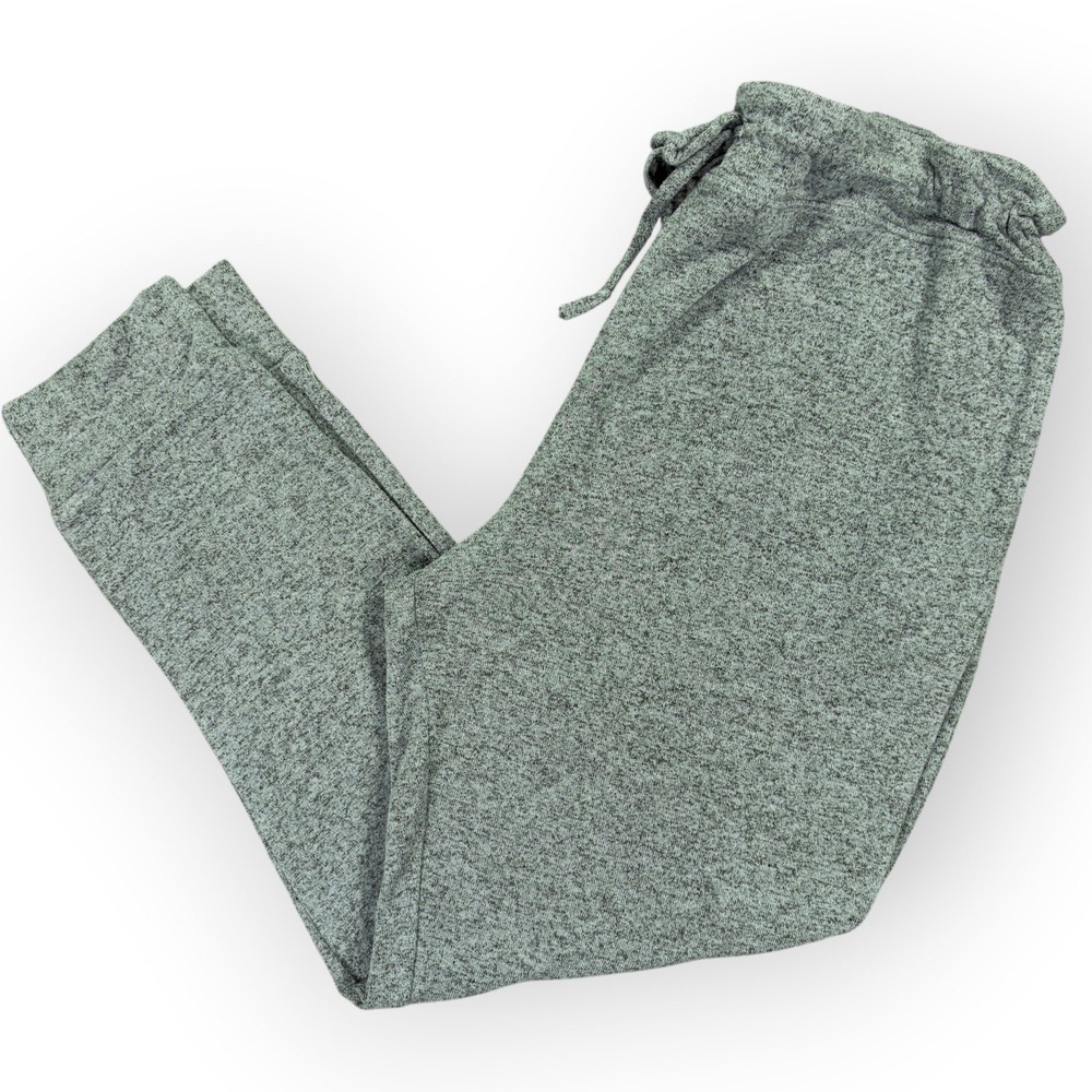CUDDL DUDS Soft Knit Joggers Loungewear Womens XL Green Drawstring Pajamas